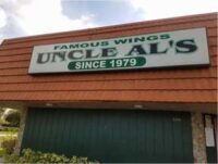 Menu - Uncle Al's Davie