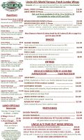 Menu - Uncle Al's Davie